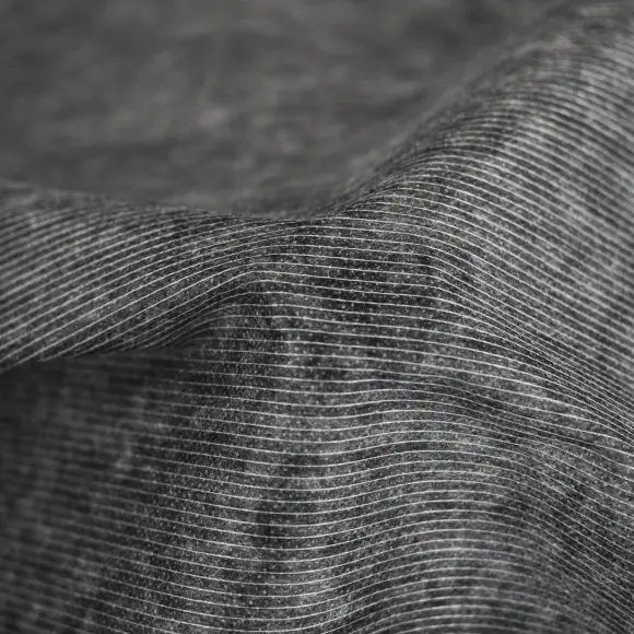 Tisséless Charcoal transparent non woven fusible interfacing 42 g/m² - 2
