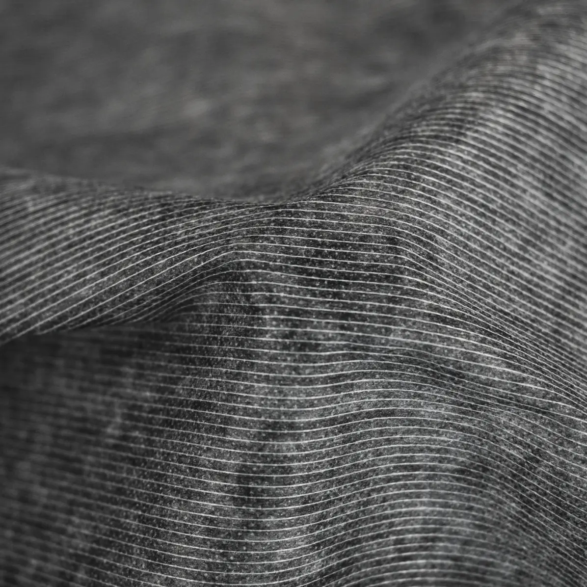 Tisséless Charcoal transparent non woven fusible interfacing 42 g/m²