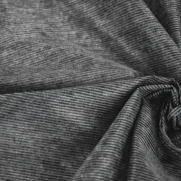 Tisséless Binding tape charcoal transparent non woven fusible interfacing 42 g/m²