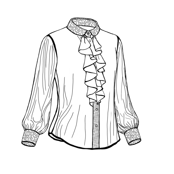 Lainière Paris Black fusible semi-transparent knitted interfacing 33 g/m² - 7