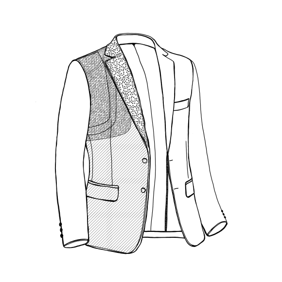 Tisséless Binding tape white transparent non woven fusible interfacing 42 g/m² - 6