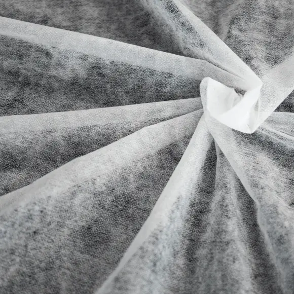 Tisséless White fusible semi-transparent non woven interfacing 25 g/m²