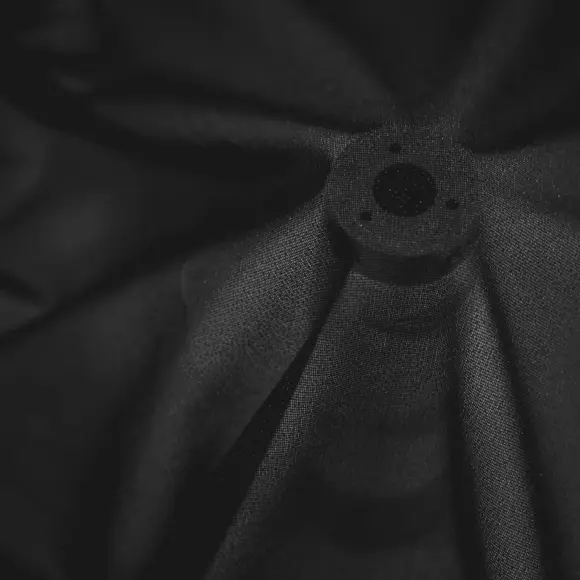 Lainière Paris Black fusible transparent knitted interfacing 30 g/m² - 2