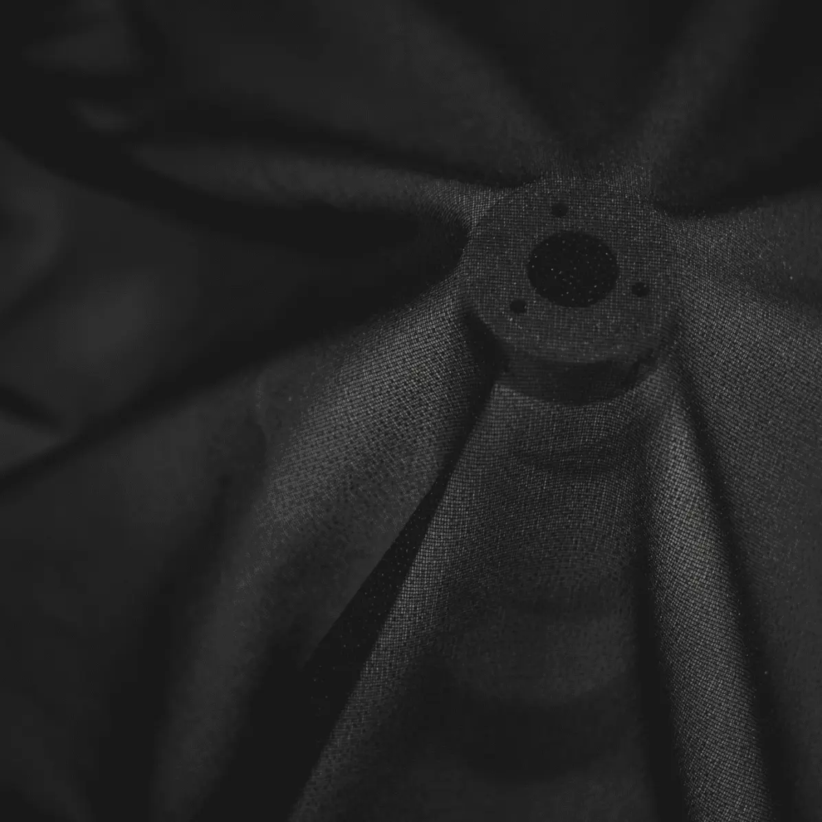 Lainière Paris Black fusible transparent knitted interfacing 30 g/m²